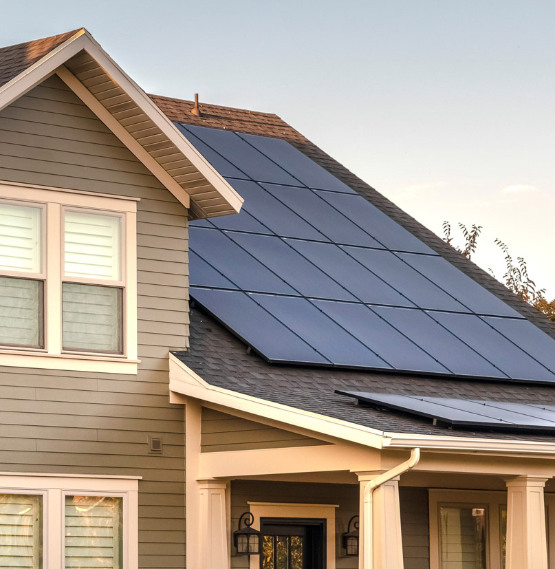 Solar energy solutions for residential customers